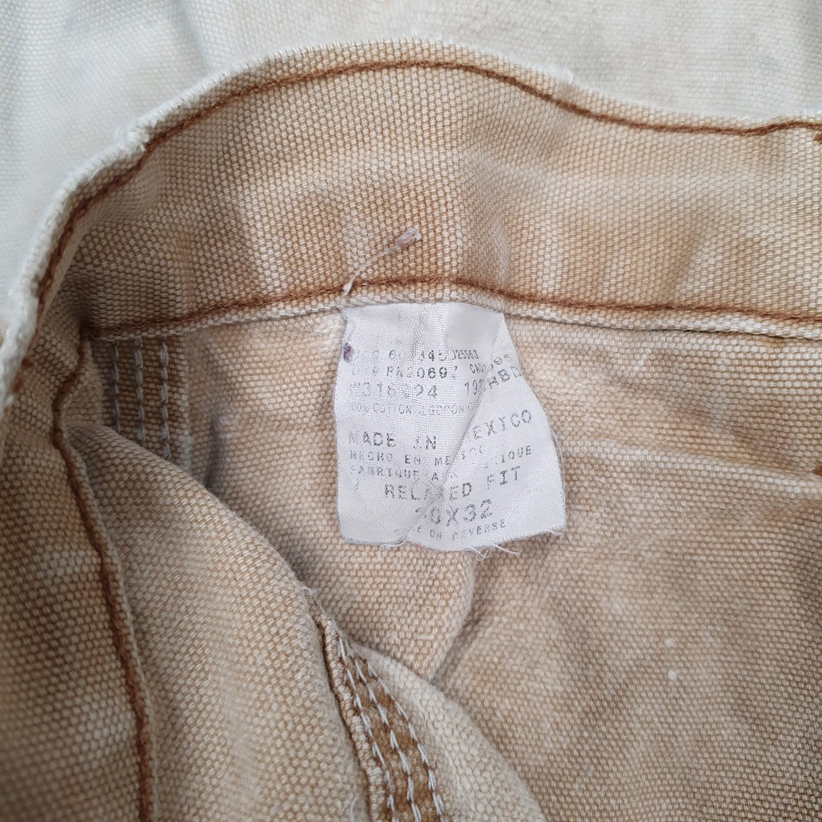 Mens Beige Dickies   Trousers