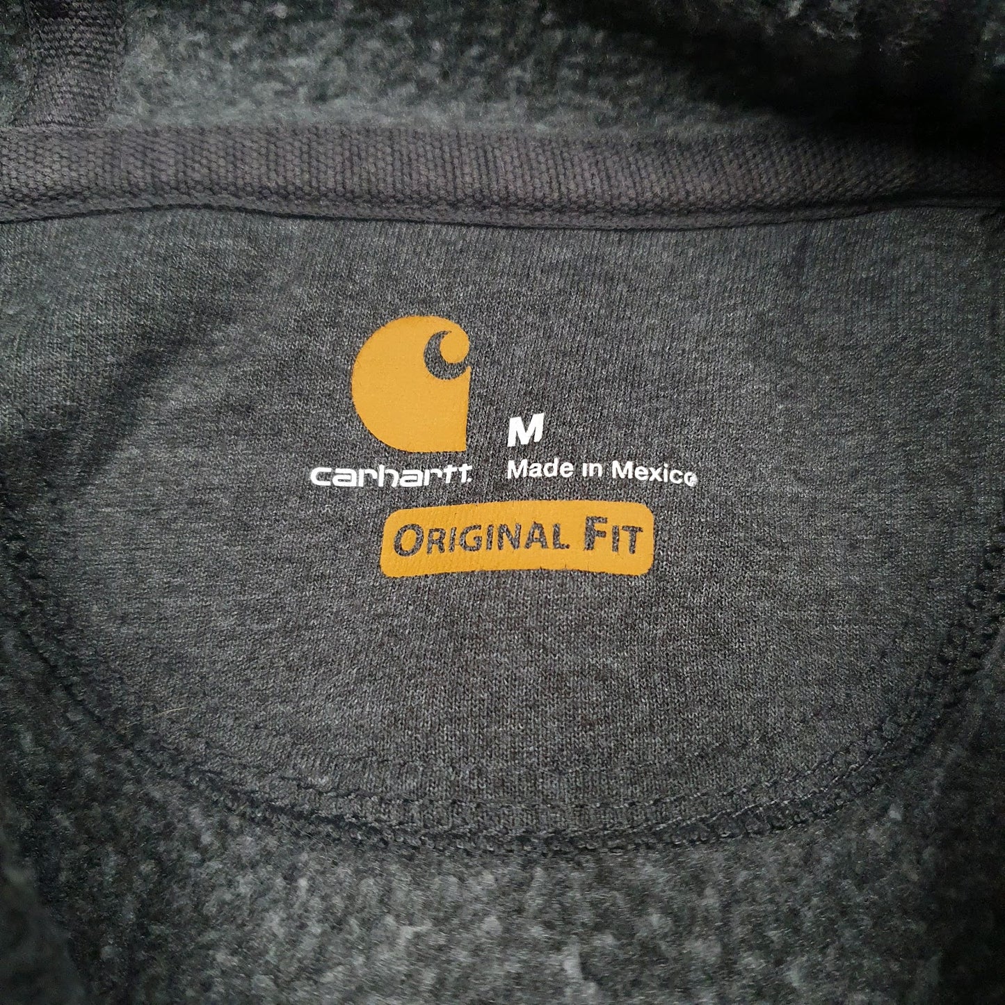 Mens Grey Carhartt  Hoodie Jumper
