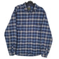 Mens Blue Eddie Bauer Chamois Long Sleeve Shirt