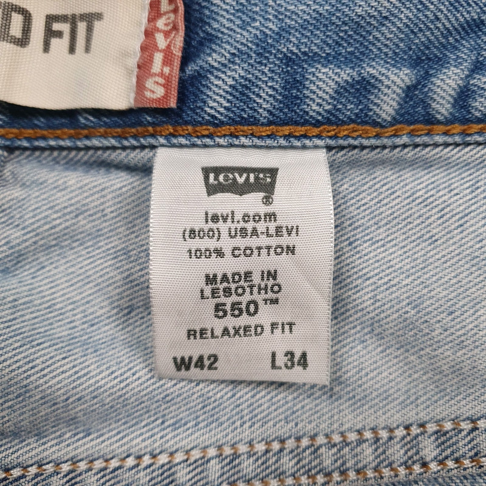 Mens Blue Levis   Jeans