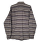 Mens Grey Eddie Bauer Flannel  Shirt