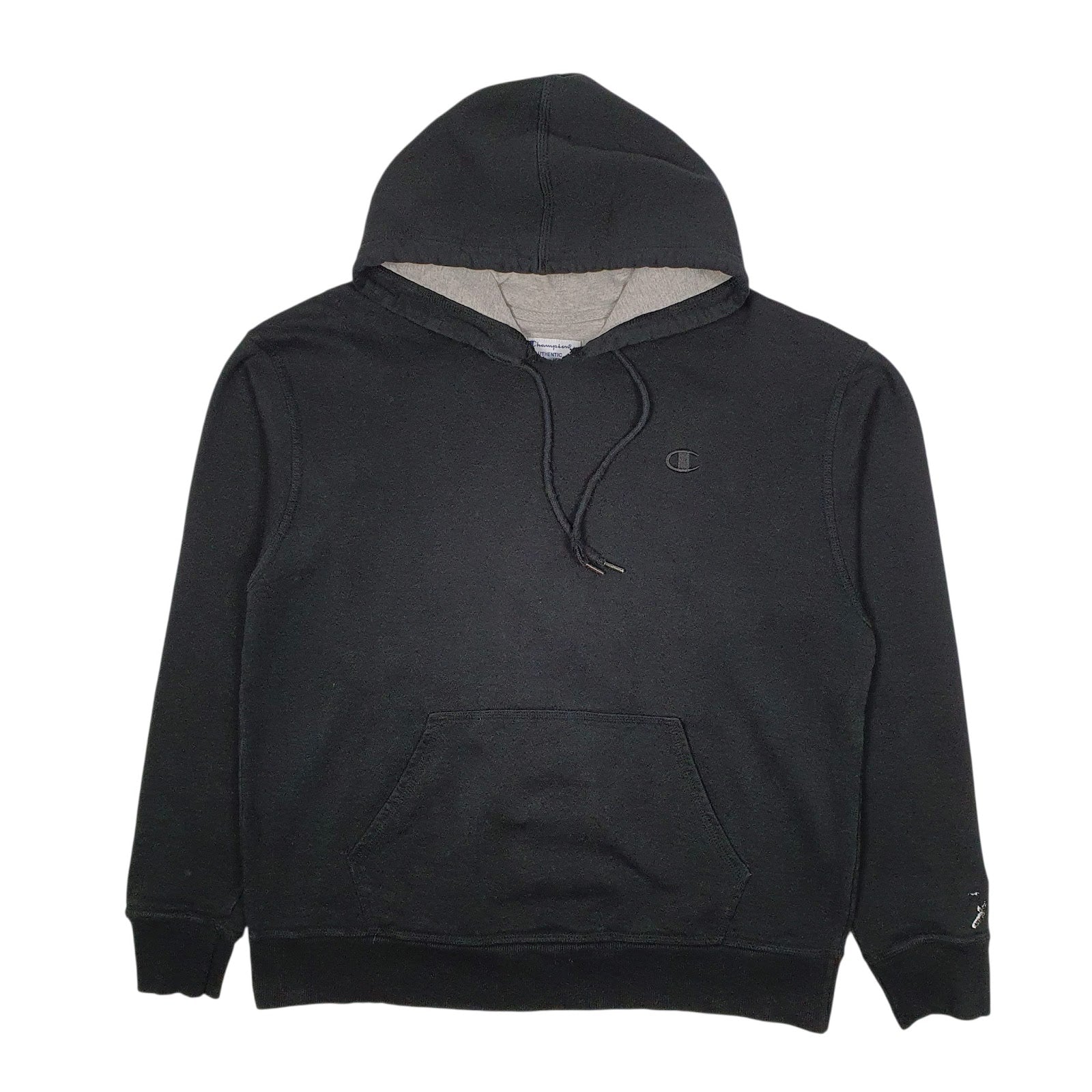 Mens Black Champion  Hoodie Jumper