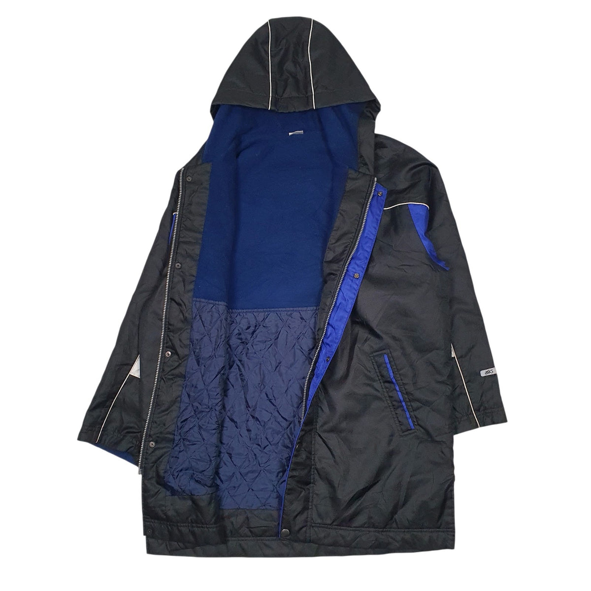 Mens Black Asics   Coat