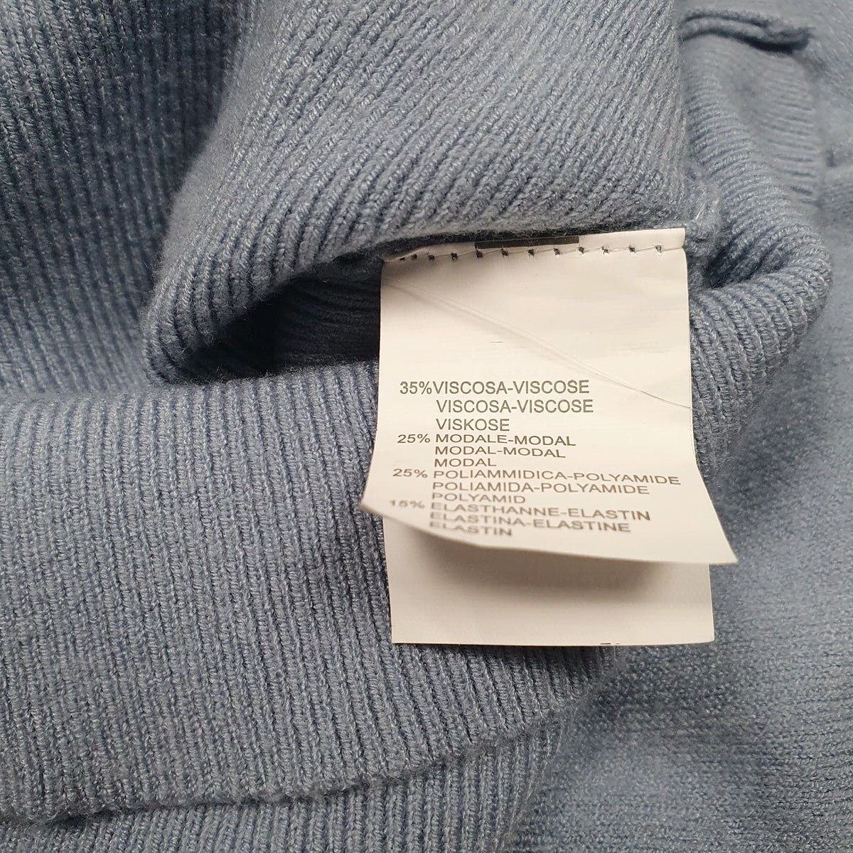 Womens Blue Cozy  Crewneck Jumper