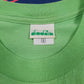Mens Green Diadora Vintage  T Shirt