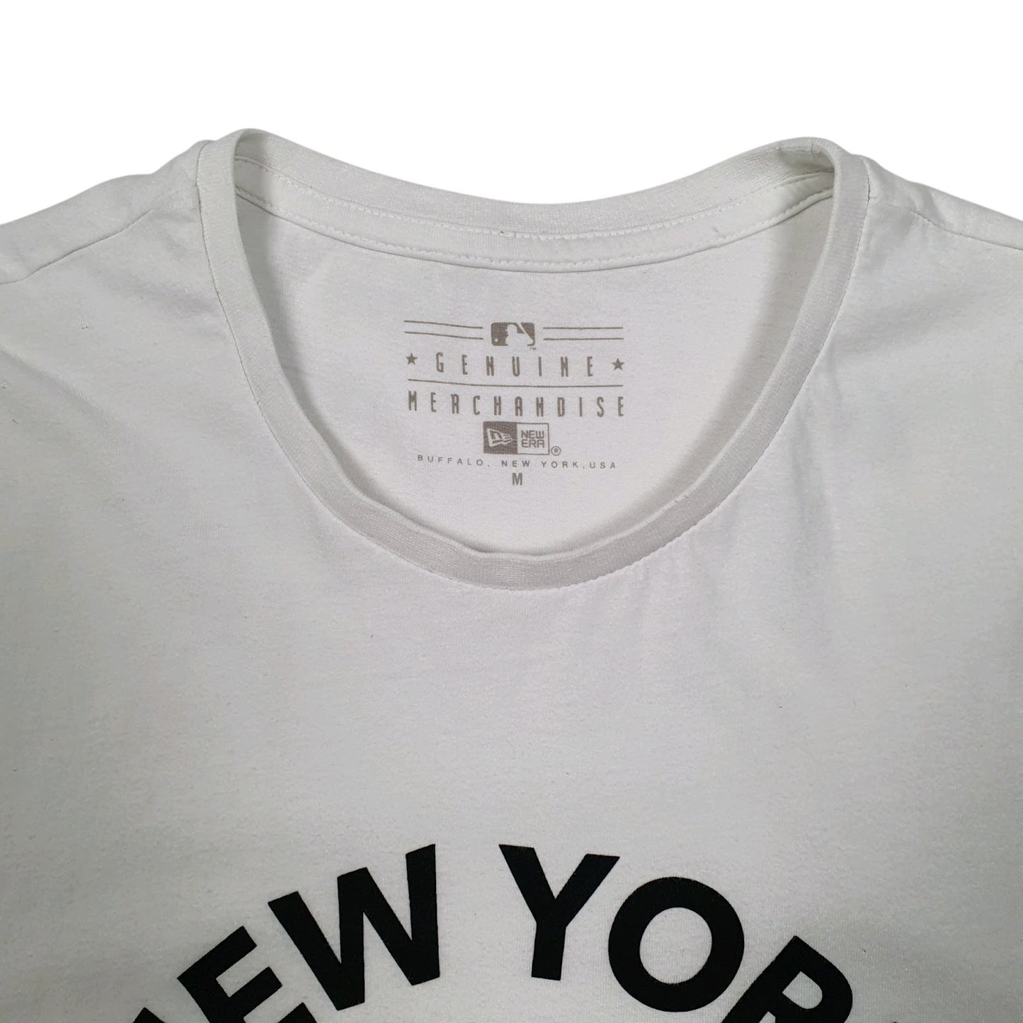 Mens White New Era MLB New York Yankees  T Shirt