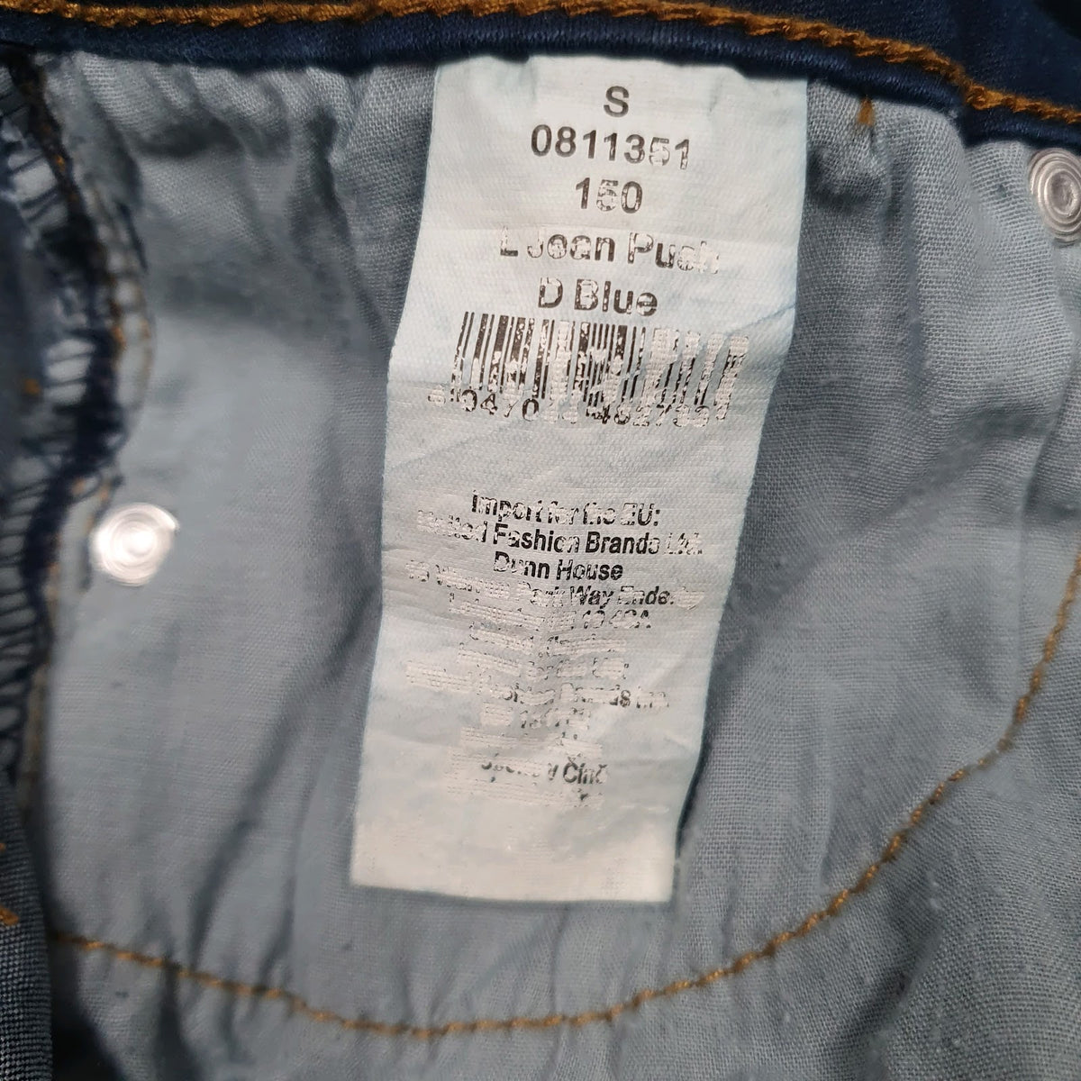 Womens Blue One Love   Jeans