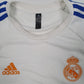 Mens White Adidas Real Madrid Football Crewneck Jumper