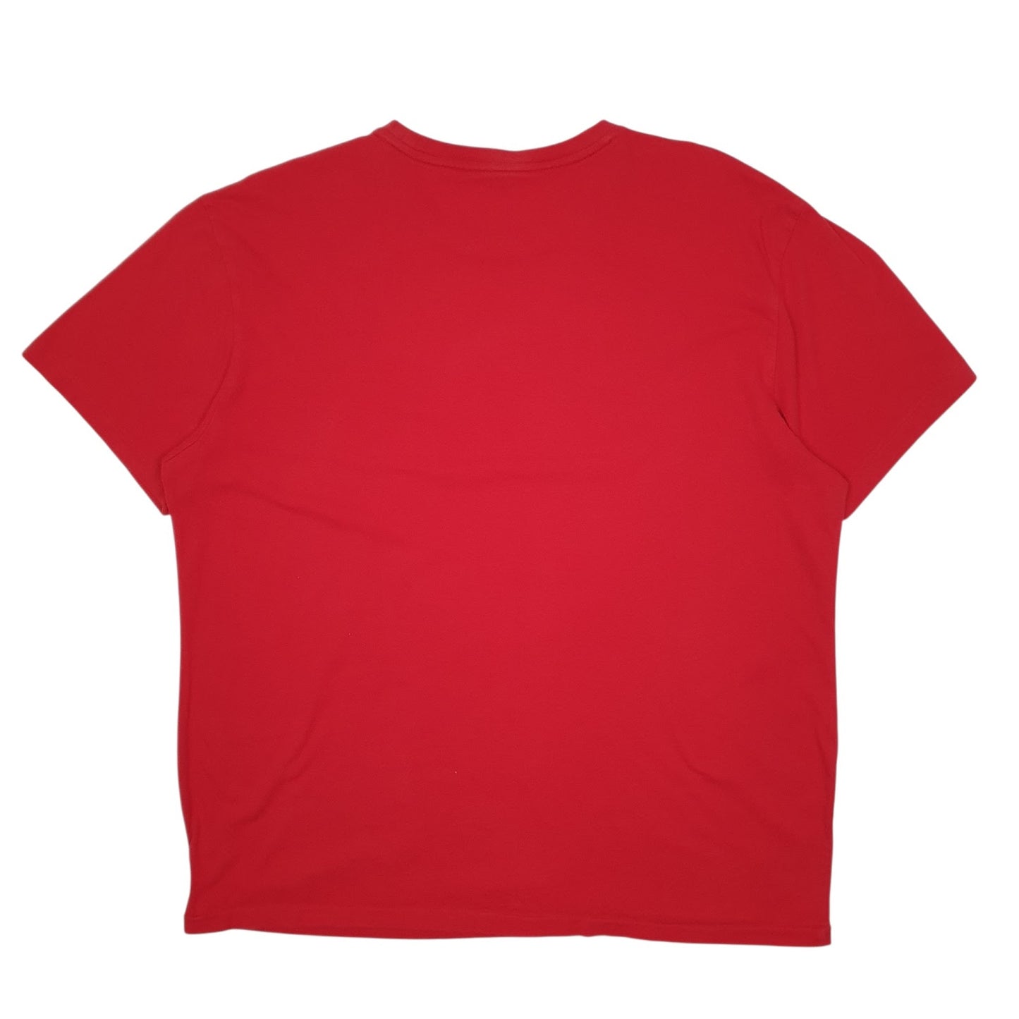 Mens Red Polo Ralph Lauren  Quarter Zip T Shirt