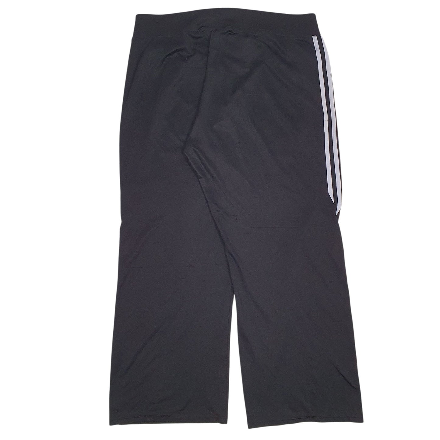 Womens Black Adidas Lightweight Full Zip Trousers