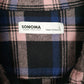 Mens Black Sonoma Flannel  Shirt