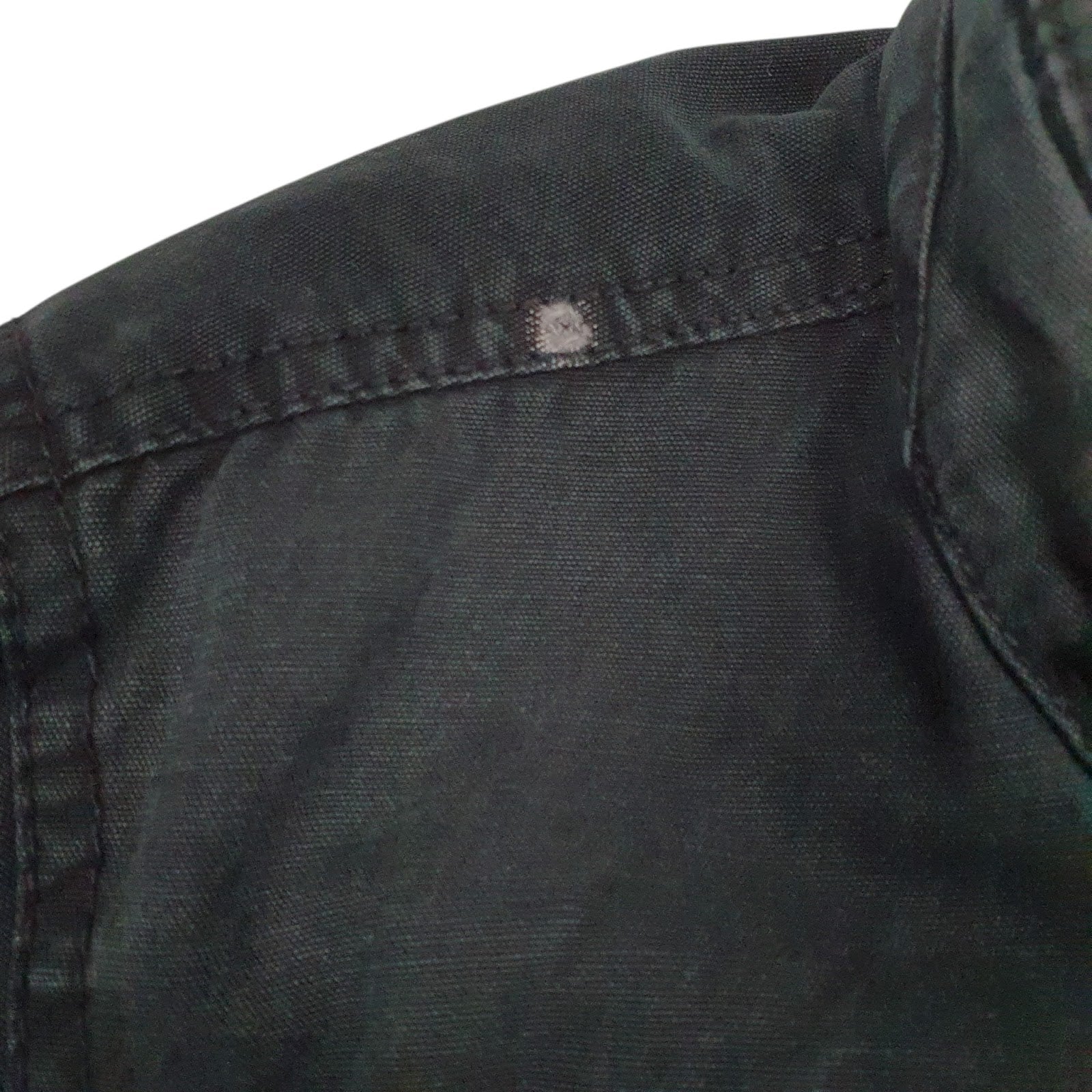 Mens Black Levis Padded  Coat