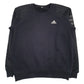 Mens Black Adidas  Crewneck Jumper
