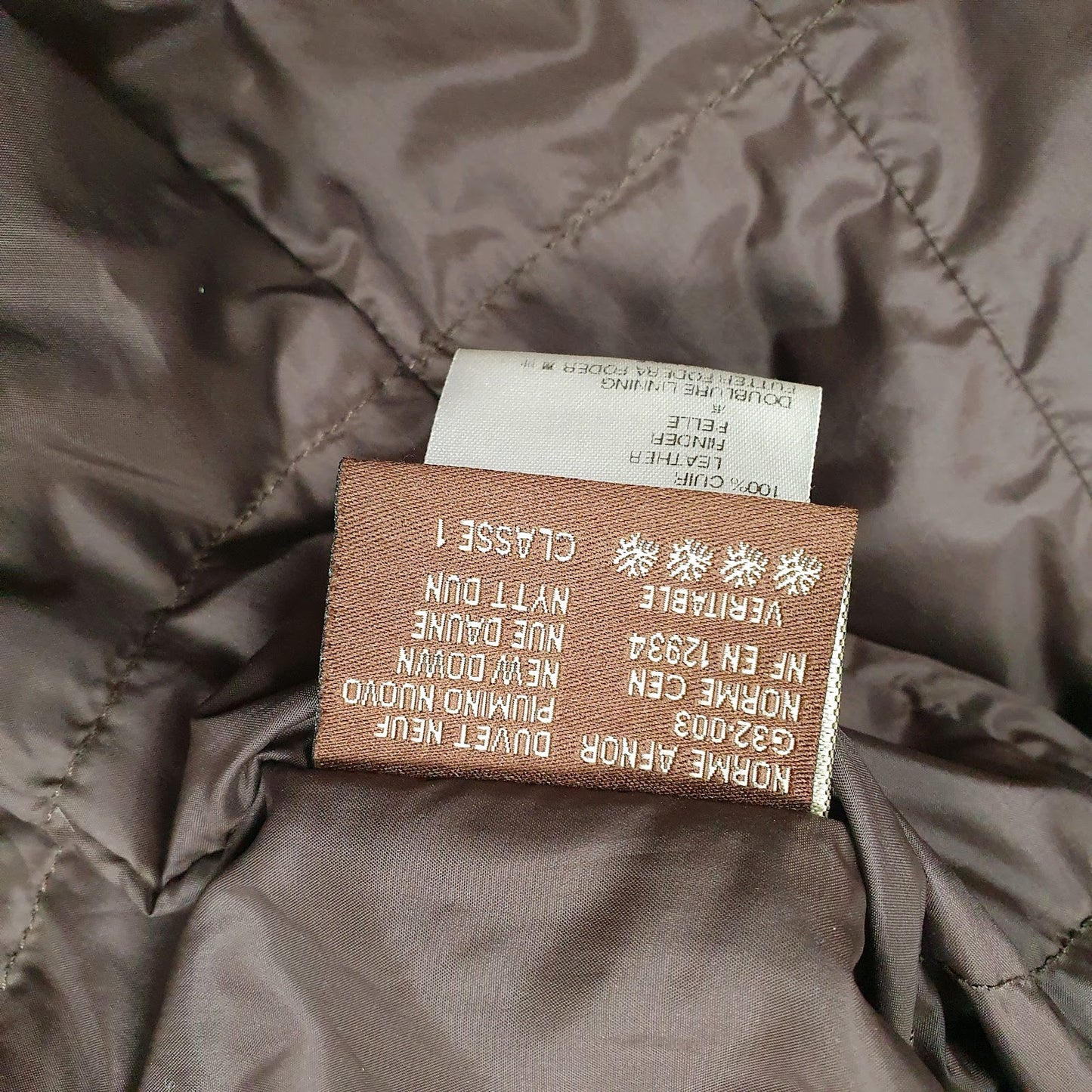 Womens Brown Moncler Skiiing  Coat
