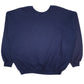 Mens Navy Unbranded Vintage Graphic Crewneck Jumper