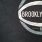 Mens Black Adidas Brooklyn Nets NBA Hoodie Jumper