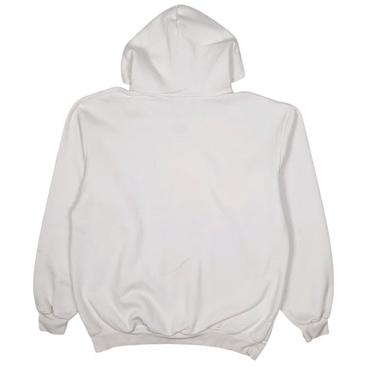 Mens White Adidas  Hoodie Jumper
