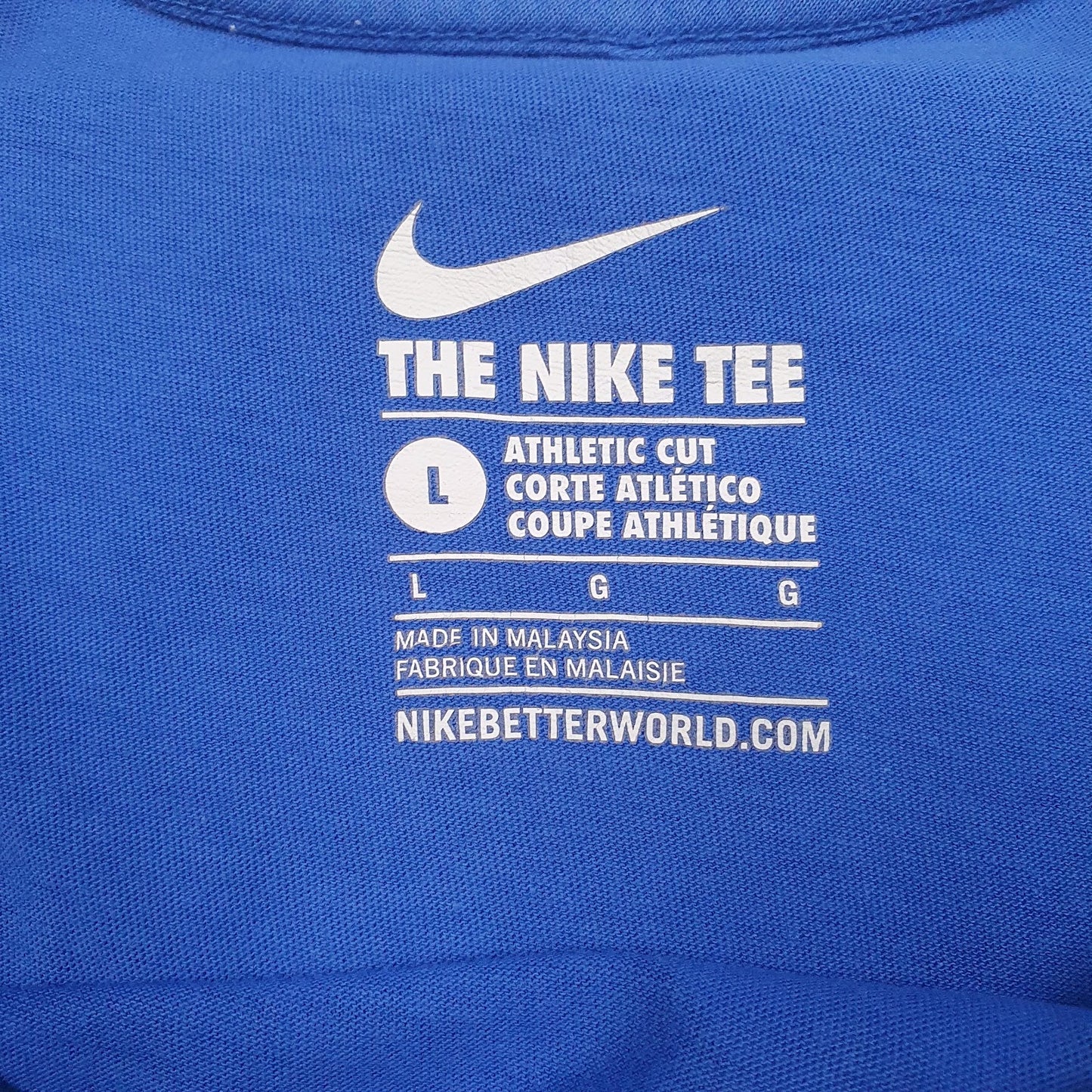 Mens Blue Nike   T Shirt