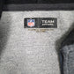 Womens Grey NFL Detriot Lions Full Zip Jumper