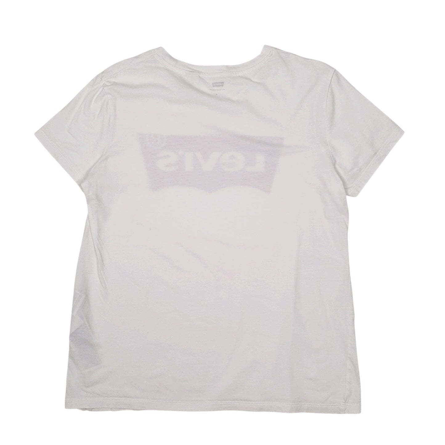 Womens White Levis   T Shirt