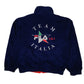 Mens Red Fila Team Italia Ski Vintage Fleece Reversible  Coat