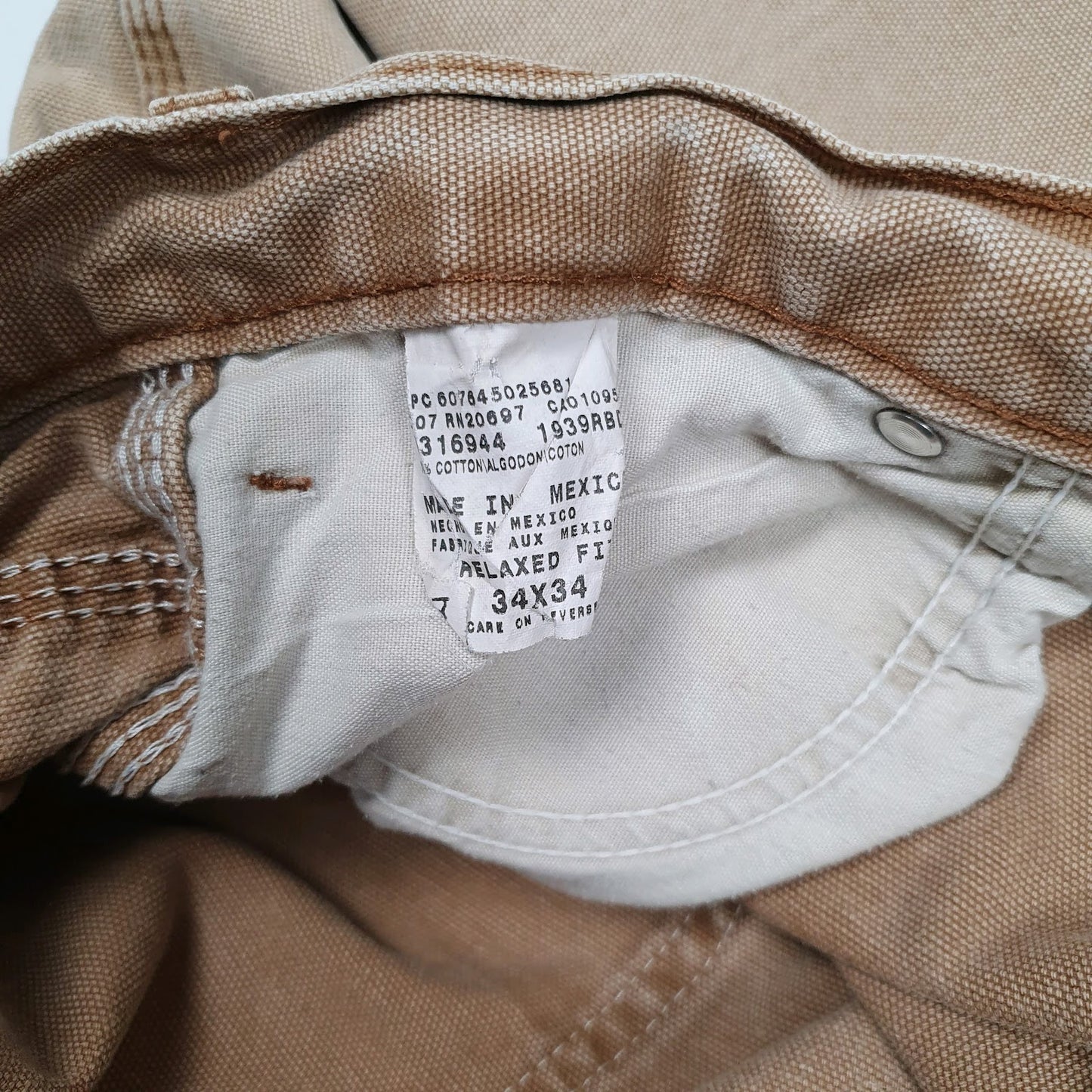 Mens Beige Dickies   Trousers