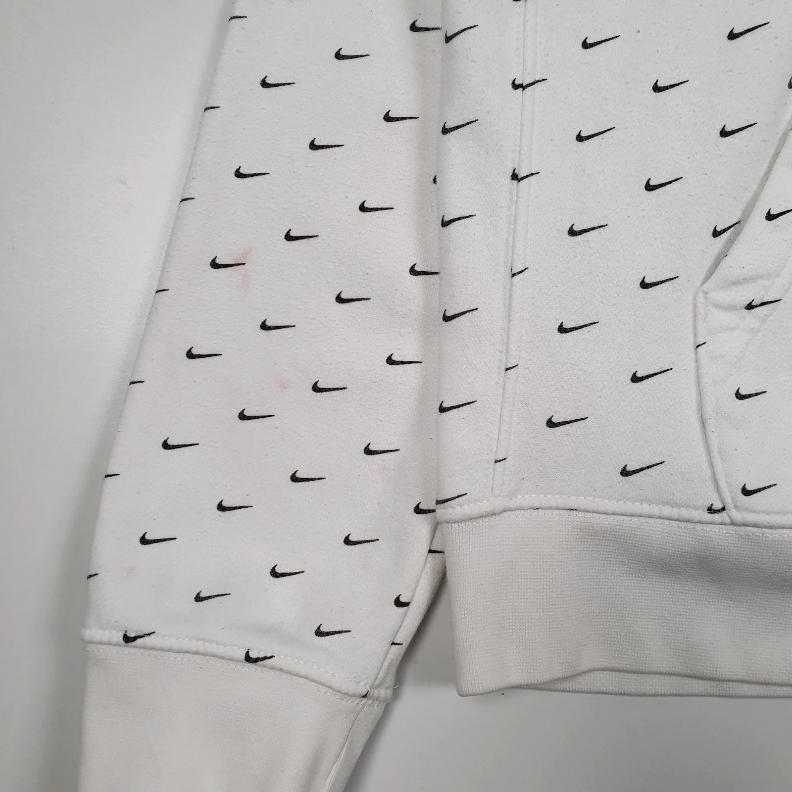 Mens White Nike  Hoodie Jumper