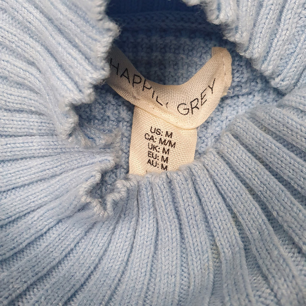Womens Blue Happily Grey  Crewneck Jumper