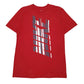 Mens Red Nike  Short Sleeve T Shirt
