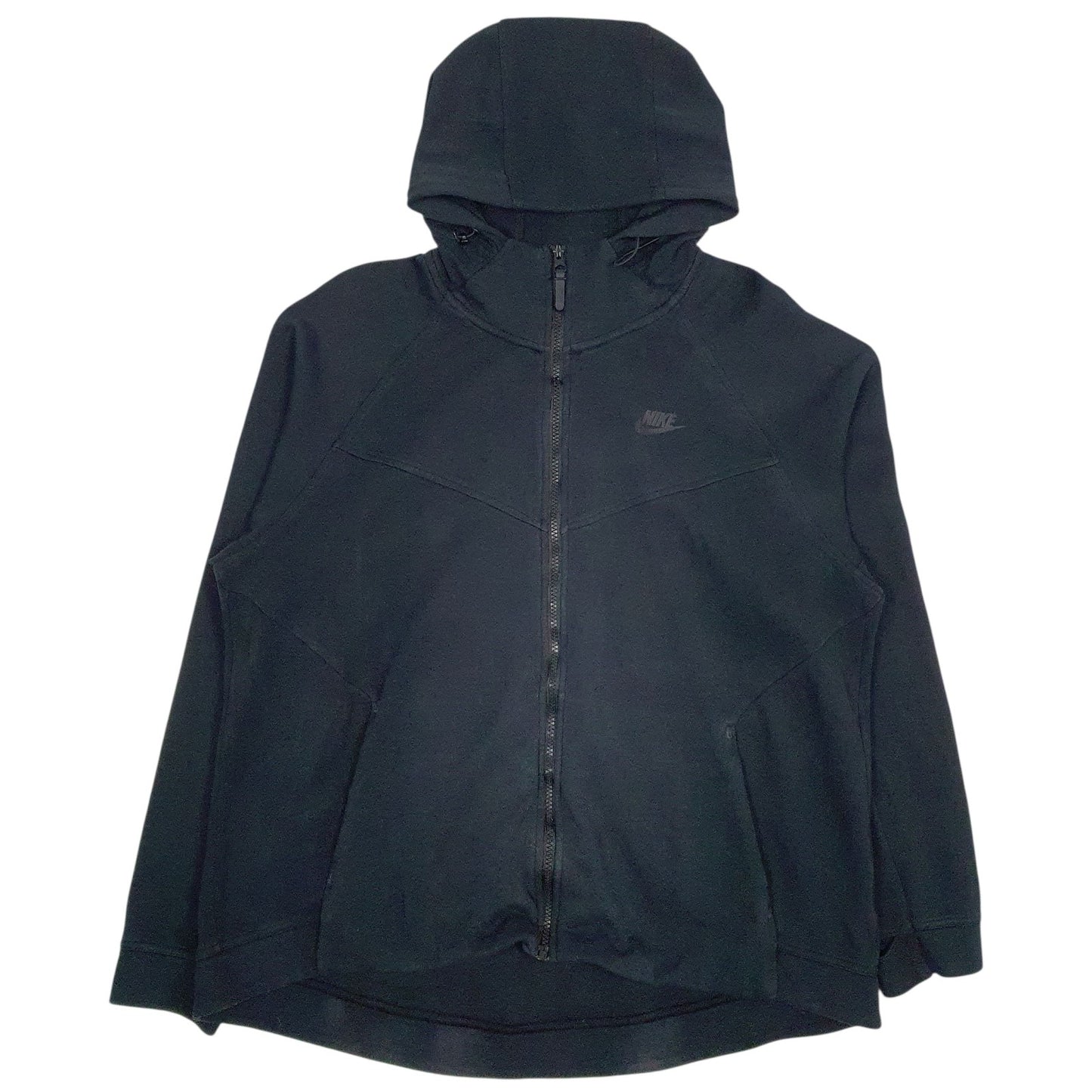 Womens Black Nike  Full Zip Jumper
