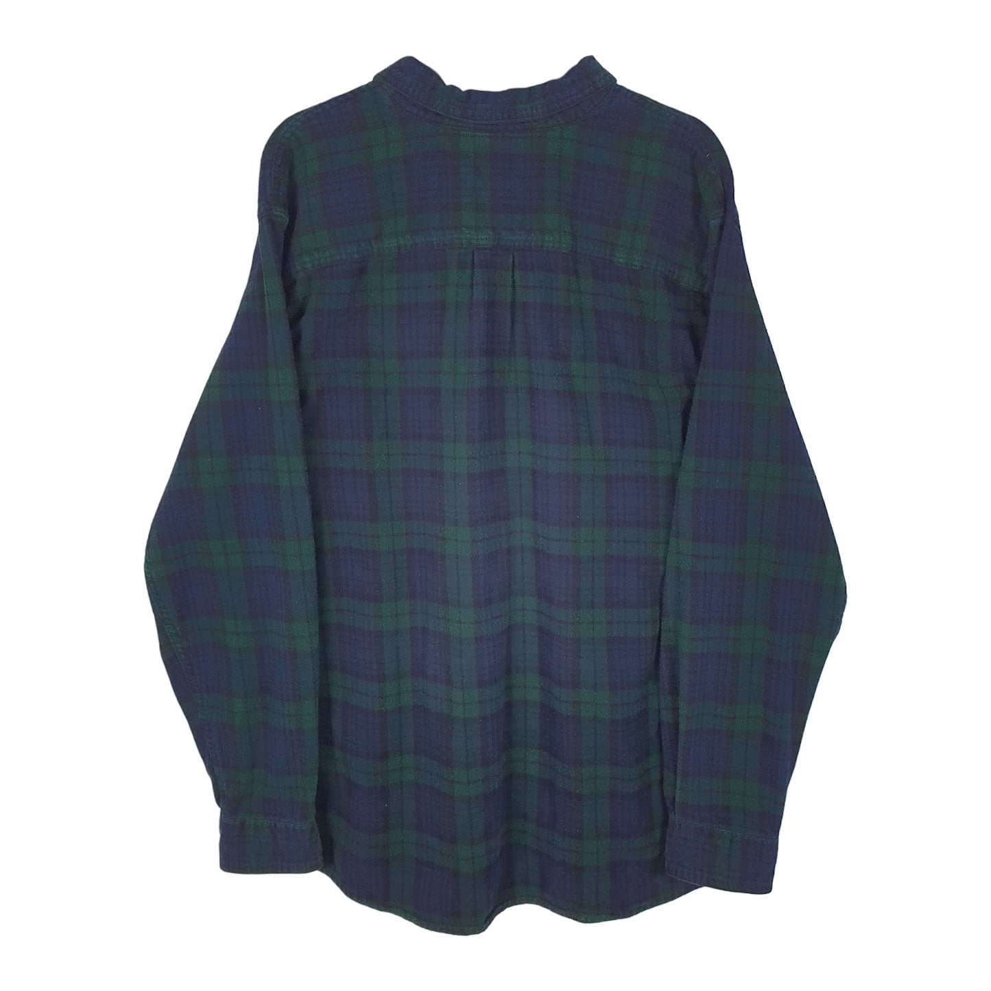 Mens Navy L.L.Bean Flannel  Shirt