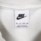 Mens White Nike  Crewneck Jumper