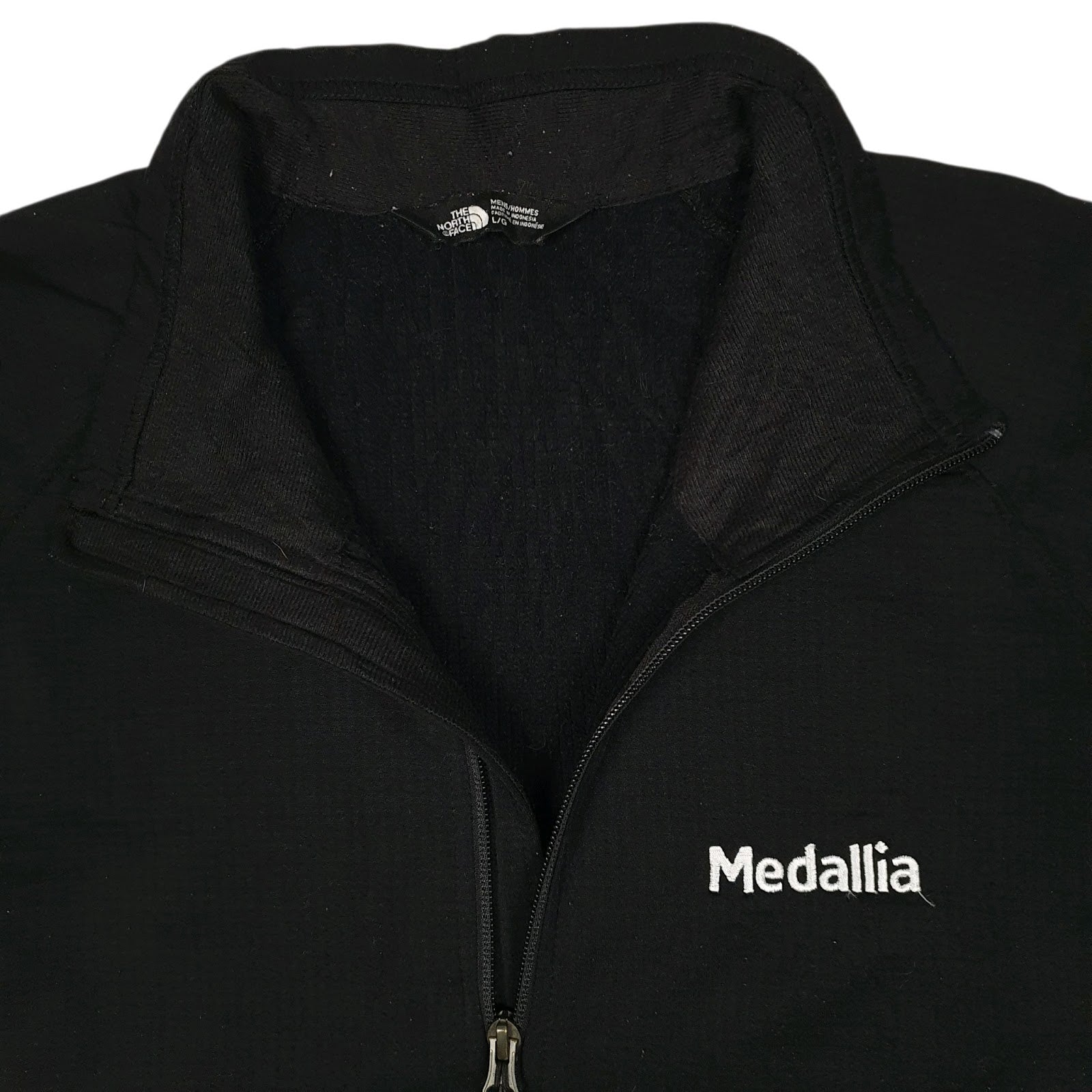 Mens Black The North Face  Quarter Zip Jumper