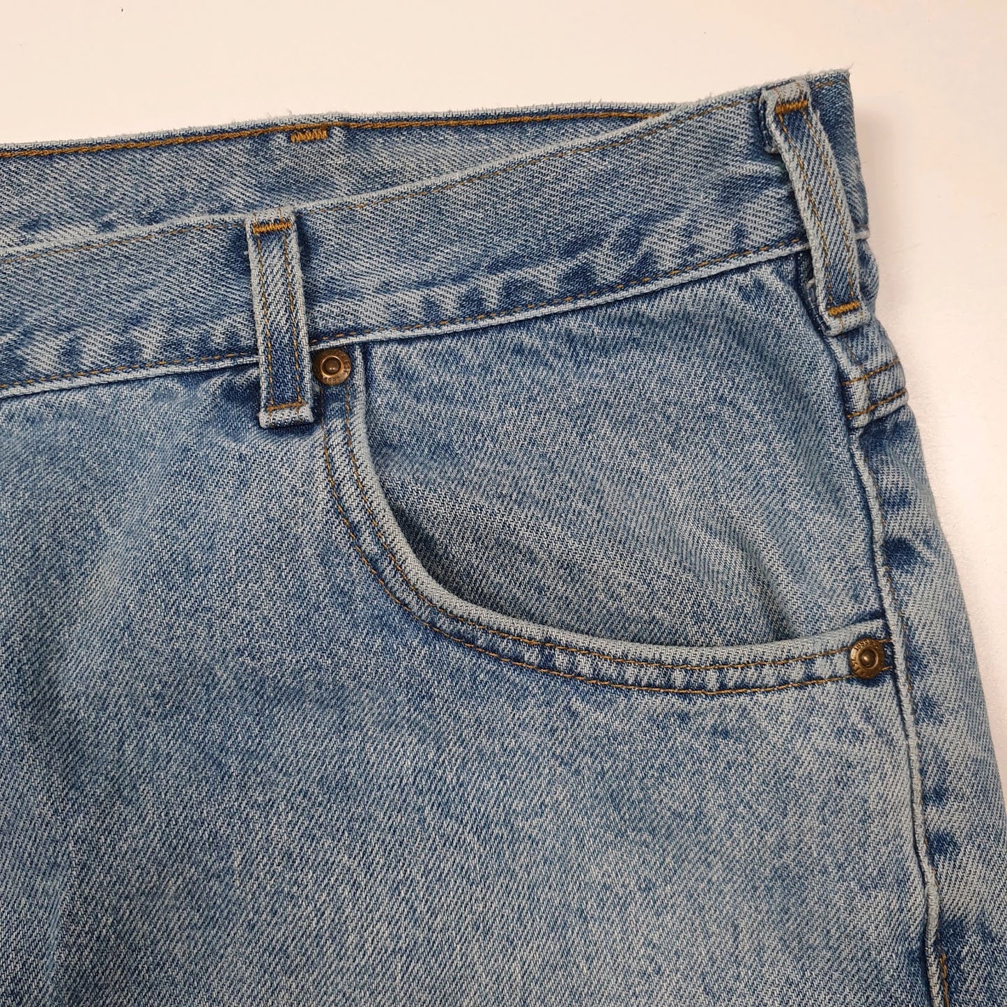 Mens Blue Carhartt   Jeans
