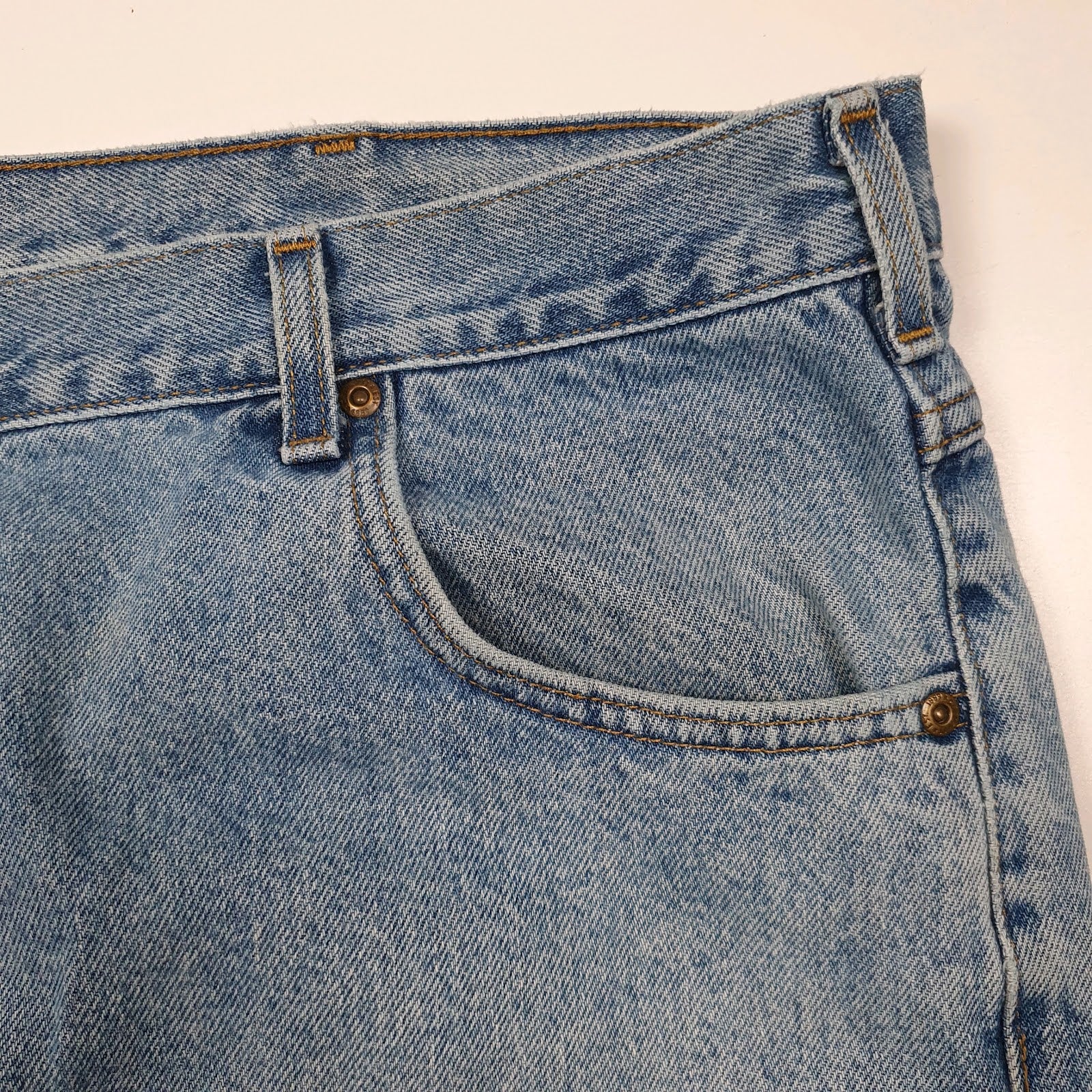 Mens Blue Carhartt   Jeans