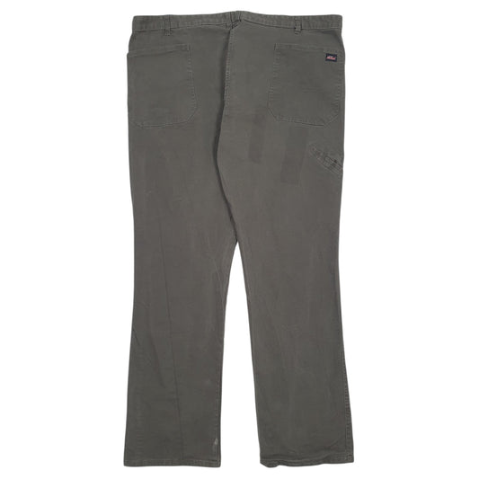 Mens Grey Dickies Work Wear V Neck Trousers