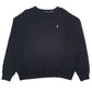 Womens Black Polo Ralph Lauren Oversized Crewneck Jumper
