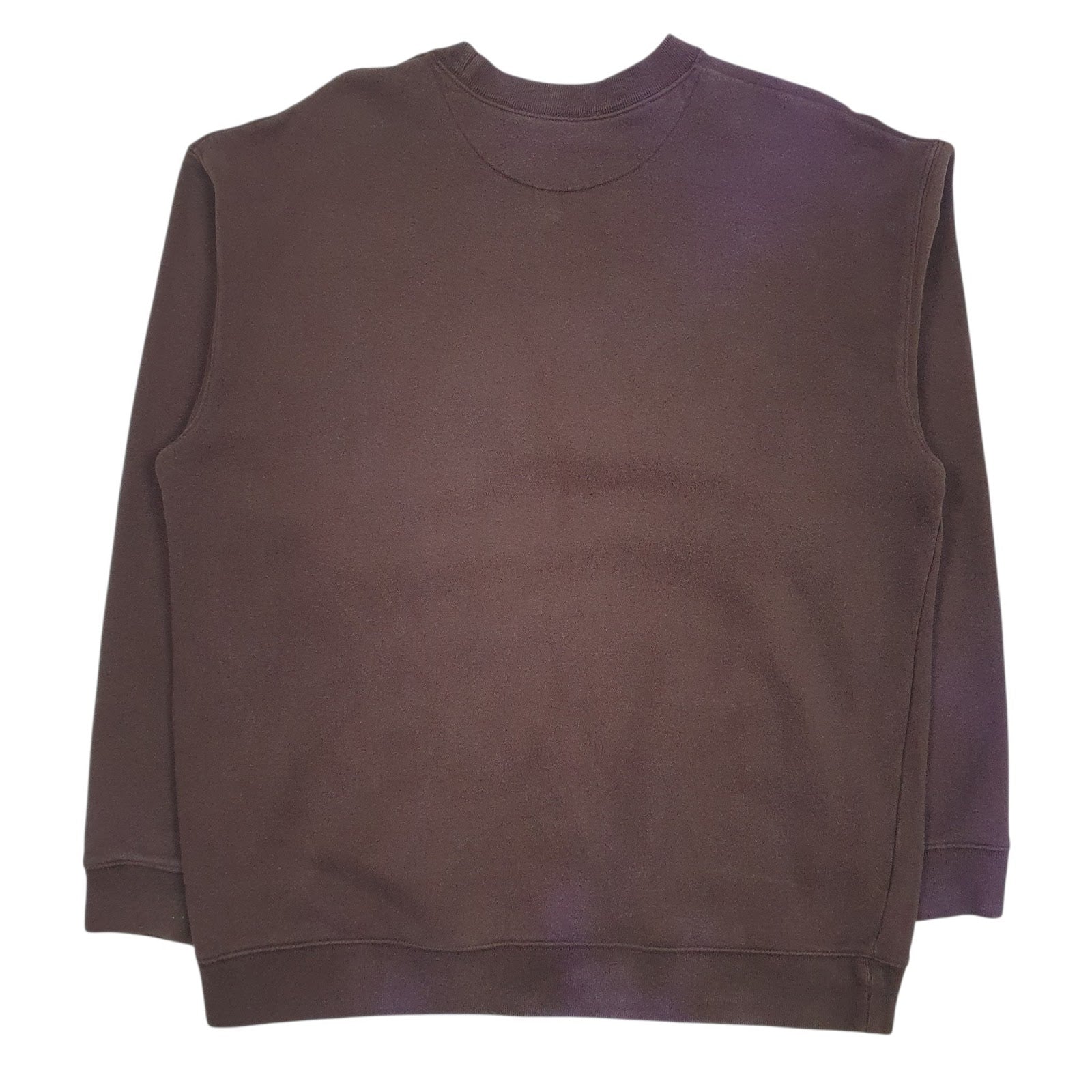 Mens Brown Croft & Barrow Graphic Crewneck Jumper