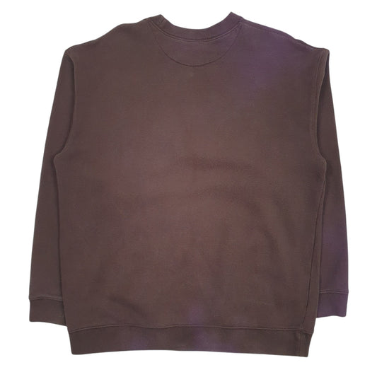 Mens Brown Croft & Barrow Graphic Crewneck Jumper