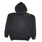 Mens Black Champion Gold Medal Volleyball Hoodie Jumper