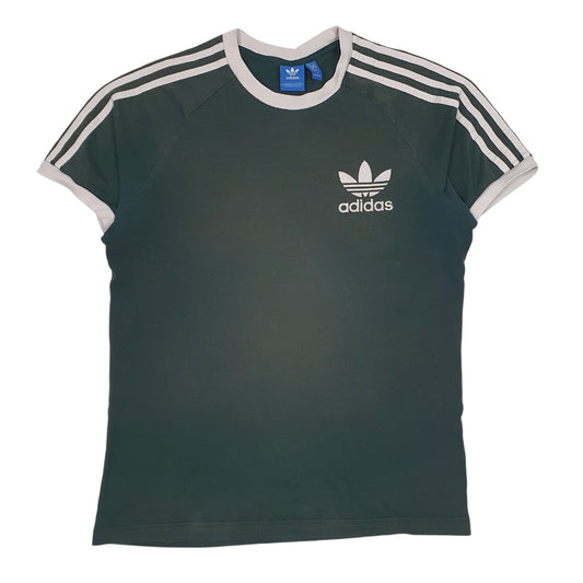 Mens Green Adidas  Short Sleeve T Shirt