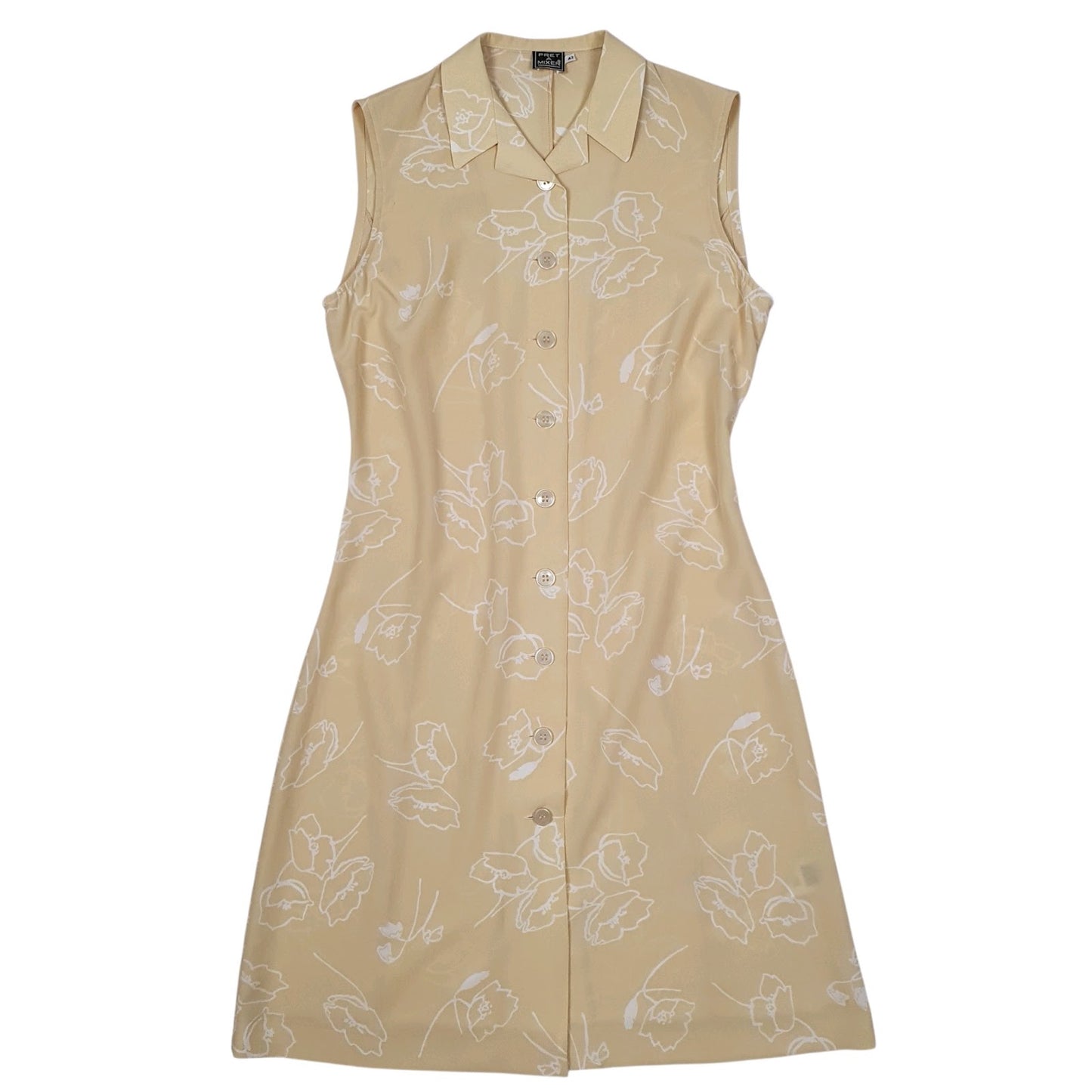 Womens Beige Pret A Mixer  Sleeveless Dress