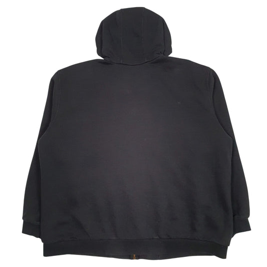 Mens Black Carhartt  Full Zip Jumper