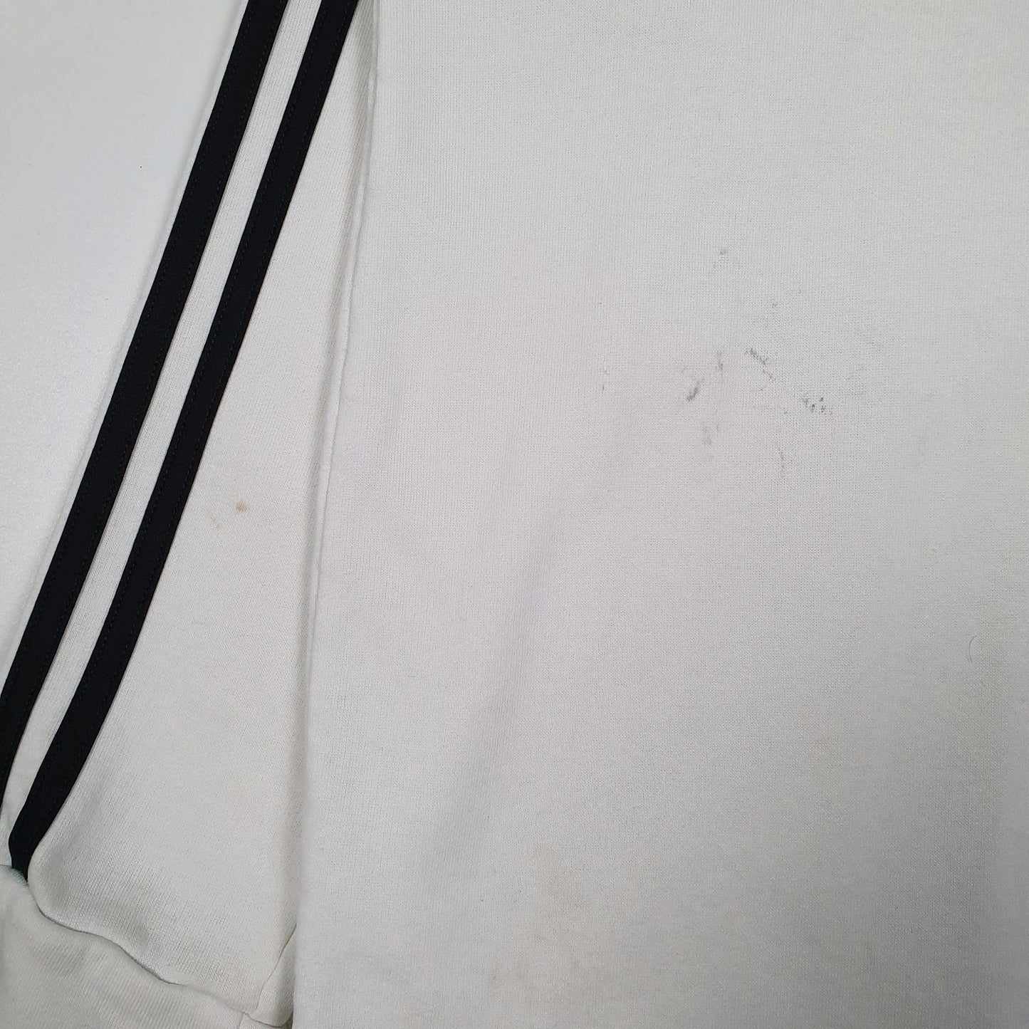 Womens White Adidas  Hoodie Jumper