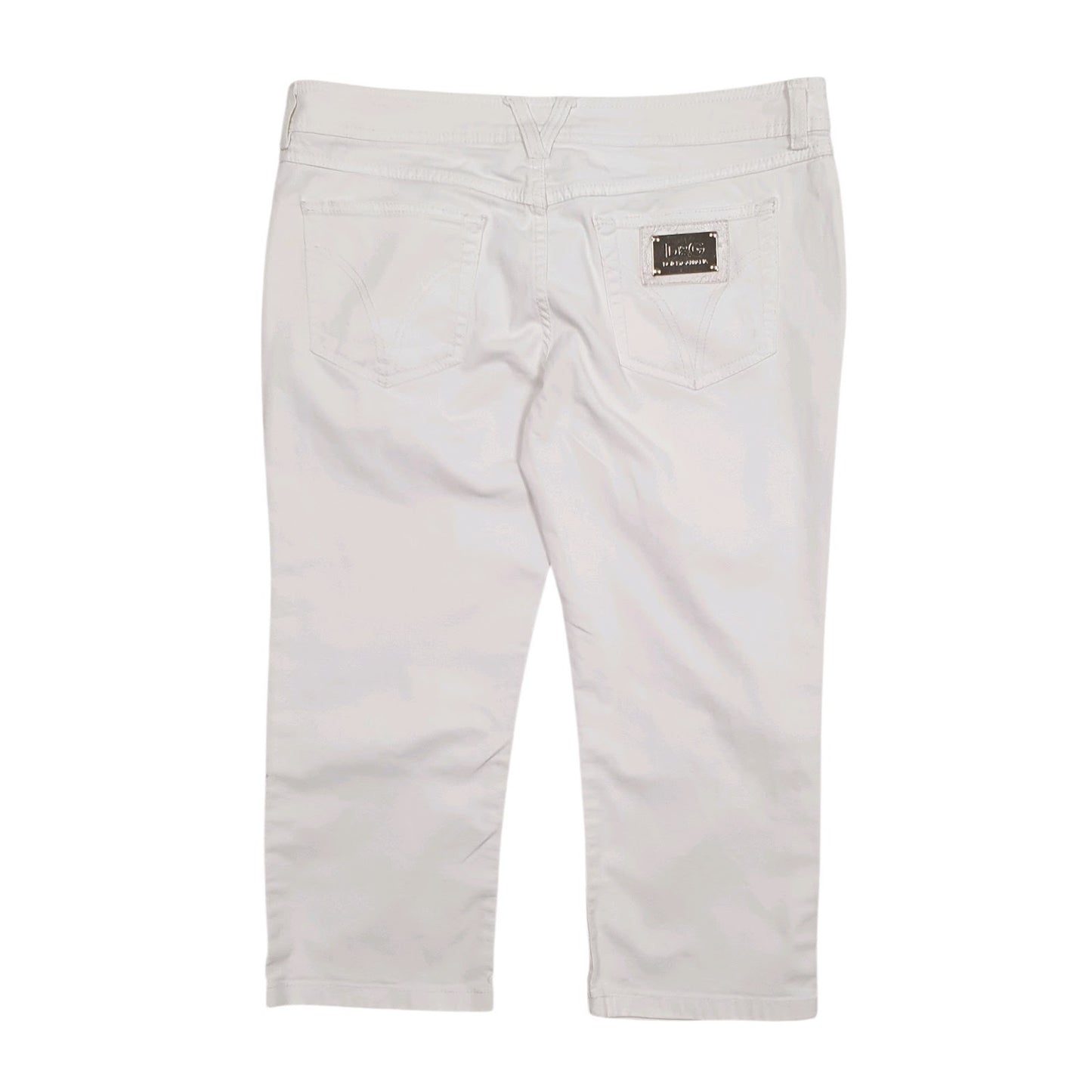 Womens White Dolce & Gabbana   Jeans