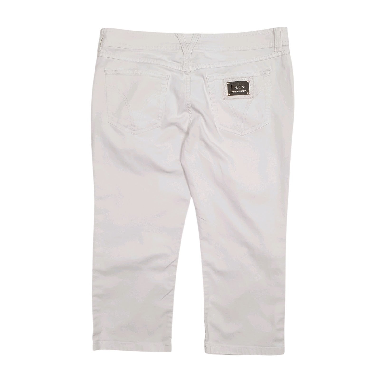 Womens White Dolce & Gabbana   Jeans