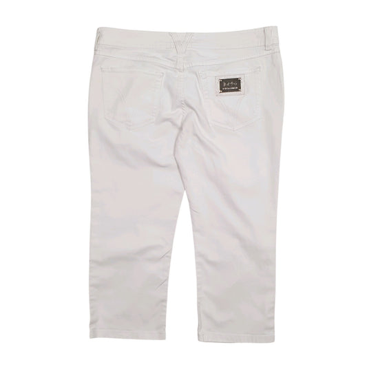 Womens White Dolce & Gabbana   Jeans