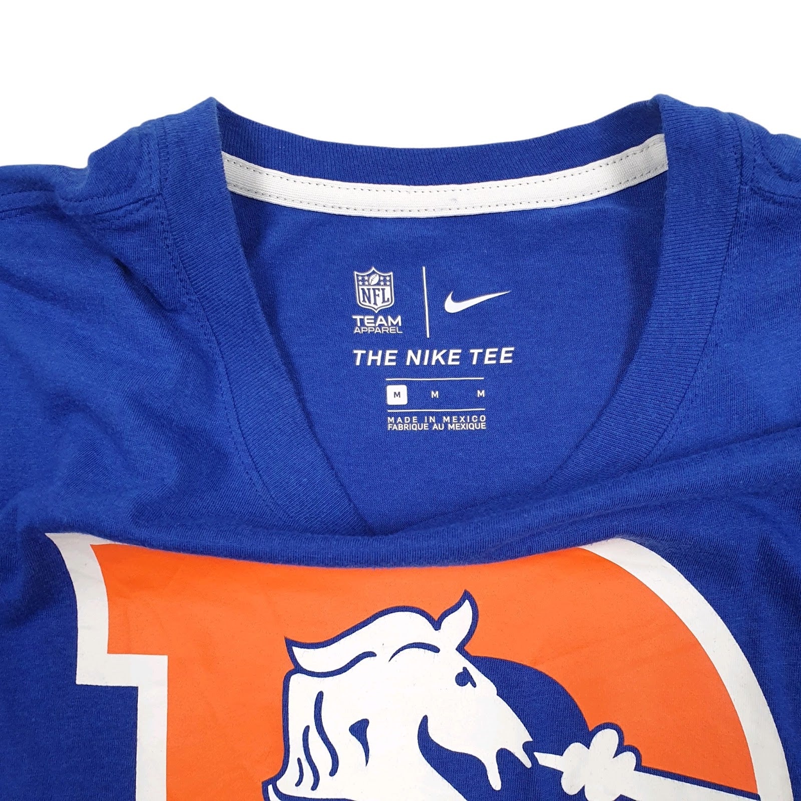 Mens Blue Nike Denver Broncos NFL  T Shirt