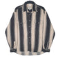 Mens Black Cleopat Western Long Sleeve Shirt