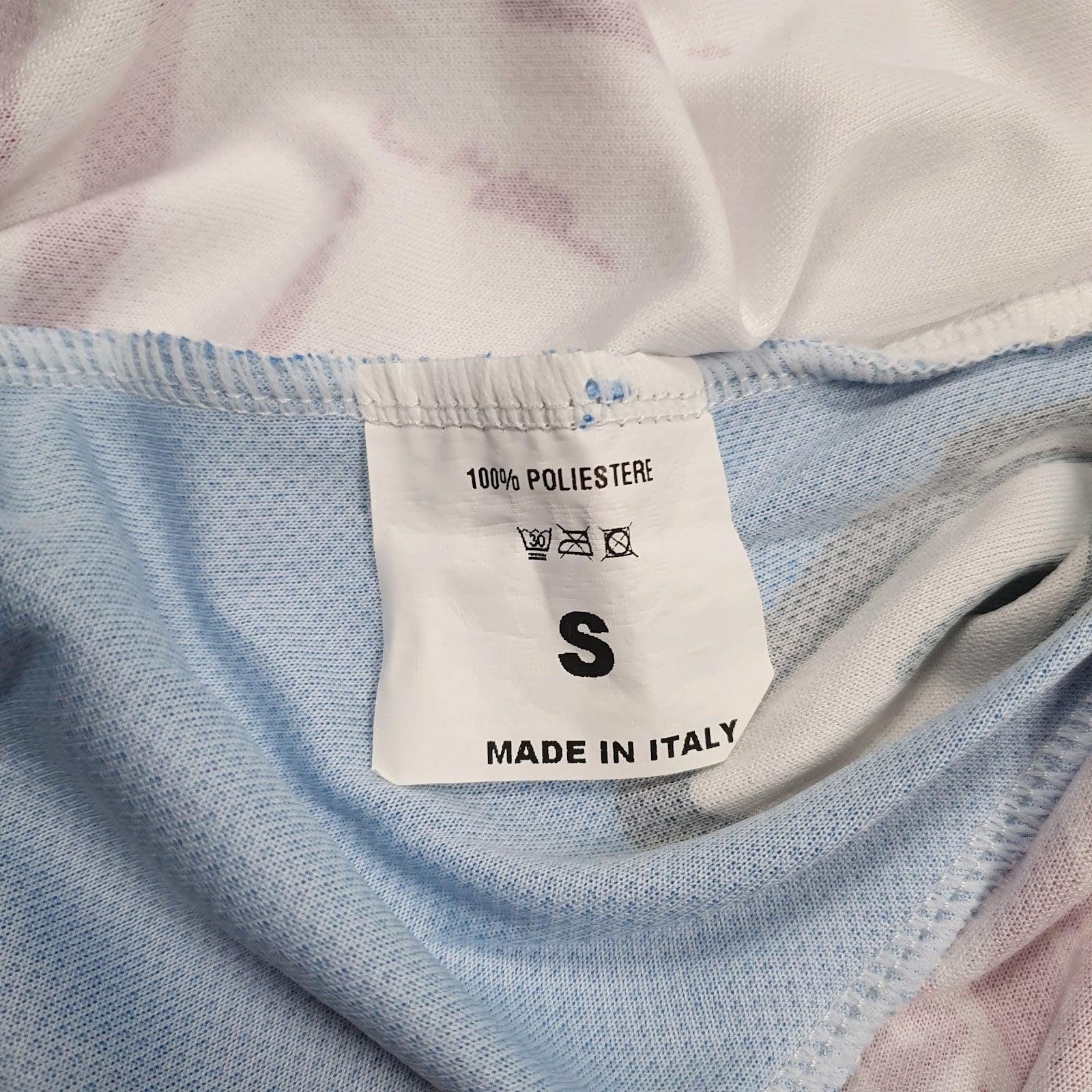 Mens White 3 Face Cycling Jersey Made In Italy Full Zip Jumper